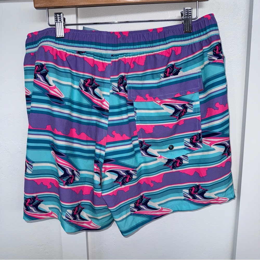 Saxx OH-Buoy 2N1 Swim Shorts - Gray and Blue